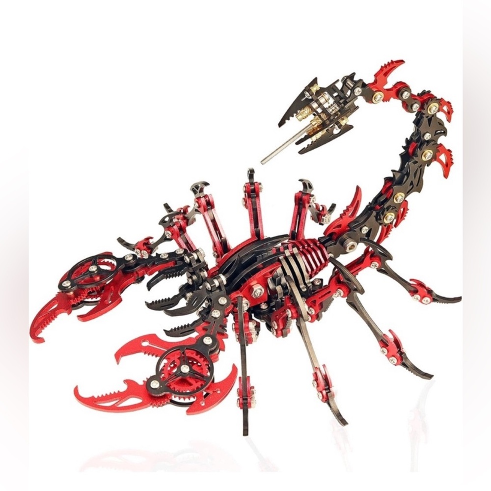 3D Metal Puzzles for Adults, Scorpion 3D
Metal Model Kits to Build DIY Colorful